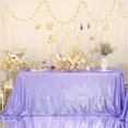thumbnail image 2 of GFDYREE Sequin Tablecloth, Wedding, Sweetheart, Christmas Tree, Rectangular, 50"x80", Lavender, 2 of 6