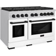thumbnail image 4 of Zline Sgrz-Wm-48-Mb Autograph Edition 48" Wide 6.7 Cu. Ft. Free Standing Gas Range -, 4 of 7