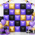 thumbnail image 4 of Kit de pared con globos Vibzox, 25 unidades, 48 cm, lámina de doble cara, 4 of 9