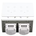thumbnail image 4 of Wifi Switch, AC110-240V Tempered Glass Panel Smart Touch Switch APP Control  for House, 4 of 8