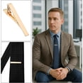 thumbnail image 5 of USIONE Tie Pins,Men's Glossy Tie Clip - Tie Bar Gift for Father Husband Boyfriend - Perfect for Weddings Business Meetings Parties Daily Wear, 5 of 10