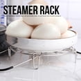 thumbnail image 4 of Stainless Steel Steamer Shelf, Time Saving Steamer Rack, With Handle For Home Restaurant, 4 of 8