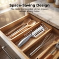 thumbnail image 4 of Multi-Functional Vegetable Peeler with Stainless Steel Handle and Blade Kitchen Tool for Fruit Apple Potato Pumpkin Papaya Zucchini, 4 of 9