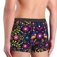 thumbnail image 5 of Balery Colorful Mexican Men's Boxer Briefs, Soft and Breathable Cotton Underwear with nylon Waistband-XX-Large, 5 of 9