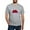 Heather Gray, variant on - Acapulco Mexico T Shirt - Fitted T-Shirt, Vintage Fit Soft Cotton Tee