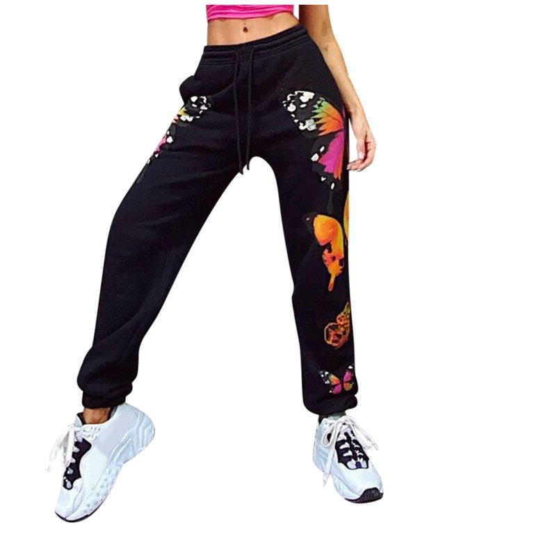 Jacenvly Sweatpants Women Clearance Bundle Foot Long Elastic