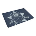 thumbnail image 3 of MKHERT Stay Wild Skull Doormat Rug Home Decor Floor Mat Bath Mat 23.6x15.7 inch, 3 of 3