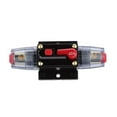 thumbnail image 1 of 12v-24v Interruptor Ajustable Manual Línea Circuito Automático Interruptor 40A Fusible Audio Coche CUTICAT Restablecimiento del interruptor automático, 1 of 7