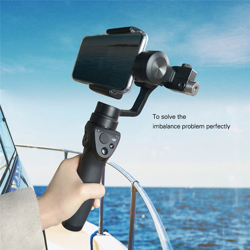 OUYAWEI TOP Universal Phone Stabilizer Gimbal Counterweight Counter Weights for OSMO Mobile 2 