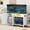 Gray, variant on Uforic Fish Tank Stand with Electrical Sockets, Cabinet for 55-75 Gallon Aquarium, RGB Lighting Strip Ideal for Turtle Enclosure, Lizard Habitat, Supports up to 900 Pounds, Black