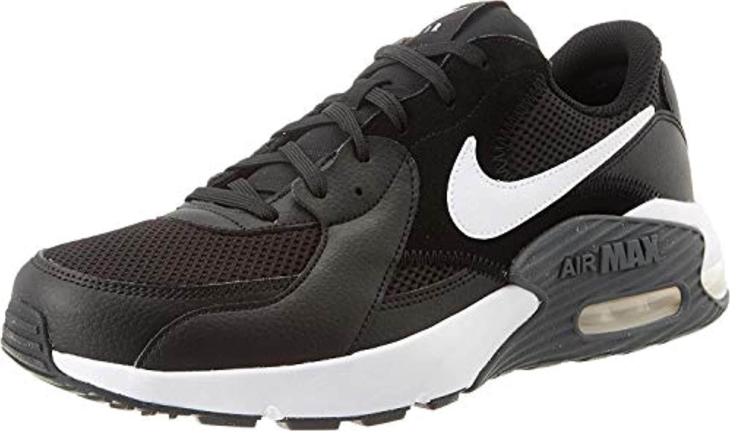 Nike Men's Low-Top Sneakers, Black White Dark Gray, US 7.5 - Walmart.com