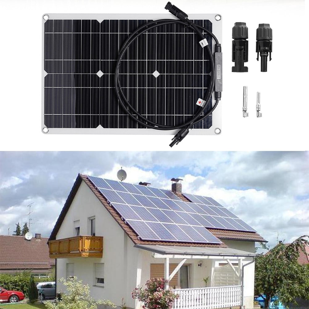 AFQH 20W 18V Monocrystalline Silicon Solar Panel Flexible Bendable Solar Panel