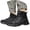 Black, variant on Men's Sneakers Outdoor High Top Hiking Shoes For Big Size | Casual Travel Sneakers For Of All Sizes Grey 40