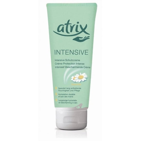 Crema de manos Atrix con extracto de manzanilla, tubo de 100 ml