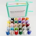 thumbnail image 5 of New brothread 30 Janome Colors Polyester Embroidery Machine Thread 500M (550Y) Assortment1, 5 of 6