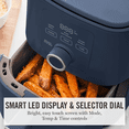 thumbnail image 6 of Martha Stewart 6QT Slim Air Fryer, 6-in-1, Ceramic Non-Stick Basket, Indigo Blue, 6 of 6