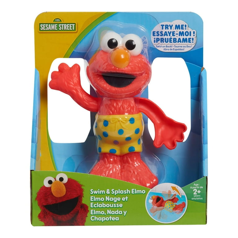 Sesame Street Swim and Splash Elmo Wind Up Bath and Pool Toy