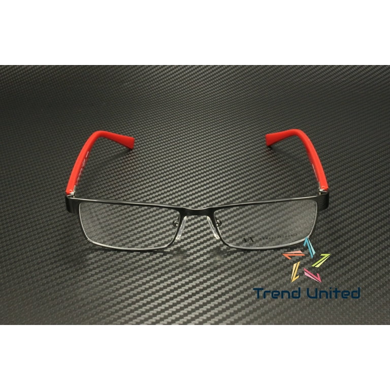 Armani Exchange Men's Rectangular Eyeglasses Frames AX1009 6036 53
