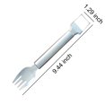 thumbnail image 4 of Youkk Gadget Trancheur de Fourchette Léger et Durable Matériaux Premium Argentés Multifonctionnel, 4 of 6
