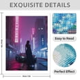 thumbnail image 3 of Diamond Art Kit for Adults, City Night Street Lights Car Woman Diamond Painting for Adults Beginners, DIY Diamond Art Painting Kits, 5D Diamond Painting Crafts for Home Decor 12x16 Frameless, 3 of 7