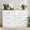 White, variant on SUGIFT Modern 6-Drawer Dresser for Bedroom, Rustic Gray Finish
