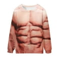thumbnail image 3 of Sudaderas sin capucha para hombre, informales, con cuello redondo, estampados, de manga larga, blusas y camisas de manga larga con cuello redondo, blusas para hombre, 3 of 3