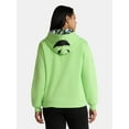 thumbnail image 3 of Nightmare Before Christmas Women's Graphic Fleece Hoodie with Long Sleeves, Sizes XXS-XXL, 3 of 4
