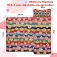 thumbnail image 5 of Pioneer Flower Floral Print Pattern Toddler Nap Mats for Kids Preschool,Sleeping Mat Bag or Kids,Toddler Sleeping Bag,Toddler Nap Mat or Daycare, 5 of 6