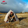 thumbnail image 4 of Tienda de campaña ultraligera Naturehike Cloud Up para 1, 2 o 3 personas, 20 D, impermeable, para exteriores, senderismo, viajes, mochileros y ciclismo, 4 of 5