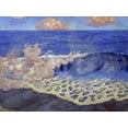 thumbnail image 1 of Blue Seascape, Waves Effects by Georges Lacombe, Unframed Photographic Print Wall Art Sold by Art.Com, 1 of 4