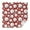 Red Baseballs Pattern, variant on Red Baseballs Pattern Square Tablecloth,Waterproof Square Table Cover,Wipeable Spillproof Washable Table Cover for Home Kitchen Party Decor 42"X42"(107x107cm)