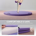 thumbnail image 5 of Resenkos Foldable EPE Foam Crash Mat with Carrying Handles for Pole and Dance Training - Purple, 5 of 7