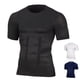 thumbnail image 2 of Ropa moldeadora de cuerpo para hombre sin costuras que contrae el abdomen, levanta la espalda, ropa interior ajustada, camiseta deportiva que absorbe la humedad, 2 of 5