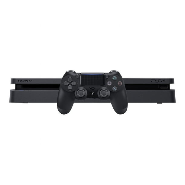 Sony Playstation 4 Slim Video Game Console 500GB Jet Black PS4 - Walmart  Business Supplies