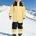 thumbnail image 2 of TBWNWG Heavy Duty Insulated All Weather Windproof Ski Outfit Thermal Snowsuit for Big Kids Extreme Cold Winter Adventures,Size 14-15 Years, 2 of 8