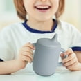 thumbnail image 3 of Leak-Proof Silicone Sippy Cup, Baby Training Drinking Cup with Soft Spout, BPA-Free Infant Water Bottle, Dishwasher-Safe Toddler Tableware, 3 of 5