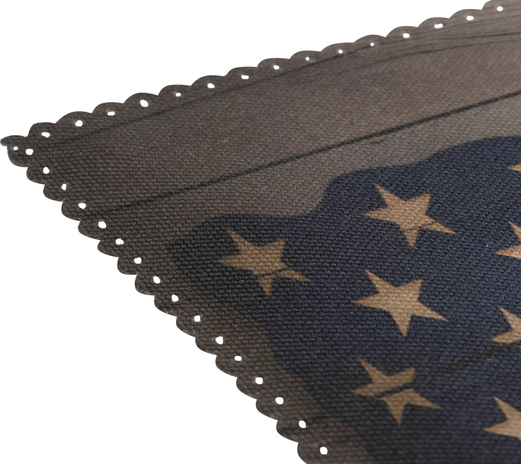 American Flag Deer 12×18 inch Placemats Heat Resistant Washable Foldable Rectangular Placemats Set Decoration Indoor Outdoor for Kitchen Dining Table 6PCs