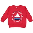 thumbnail image 2 of Inktastic My Nana Loves Me Sailboat Boys Toddler Sweatshirt, 2 of 4