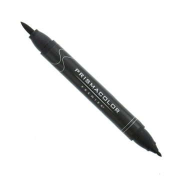 Prismacolor Premier Art Marker, Brush/Fine, Black
