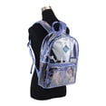 thumbnail image 6 of Eastsport Unisex Clear Backpack with Pencil Case, Palm Print, 6 of 9