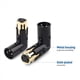 thumbnail image 5 of 6 Adaptador de Ángulo XLR de 3 Pines Ajustable Macho A Hembra Adaptador XLR de Ángulo Recto Adaptador XLR de 90 Grados, 5 of 5