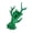 Green, variant on Shelter Treehouse For Jumping Spiders Lizards Bugs Natural Lookings Decors Easy To Clean Reptiles Habitats Accessory