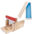 thumbnail image 2 of Molde Para Hacer Jabón, Cortador De Jabón Rectangular De 1000ML, Herramienta De Corte DIY Con Revestimiento De Silicona Con Cuchillo De Acero Inoxidable Para Pan Para Jabón Ccdes Otros, 2 of 8
