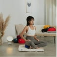 thumbnail image 6 of Atlanti | Present Mind Half Moon Zafu Meditation Pillow Height 6" - Color, 6 of 6