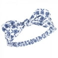 thumbnail image 6 of Hudson Baby Infant Girl Headbands 5pk, Blue Floral, 0-24 Months, 6 of 6