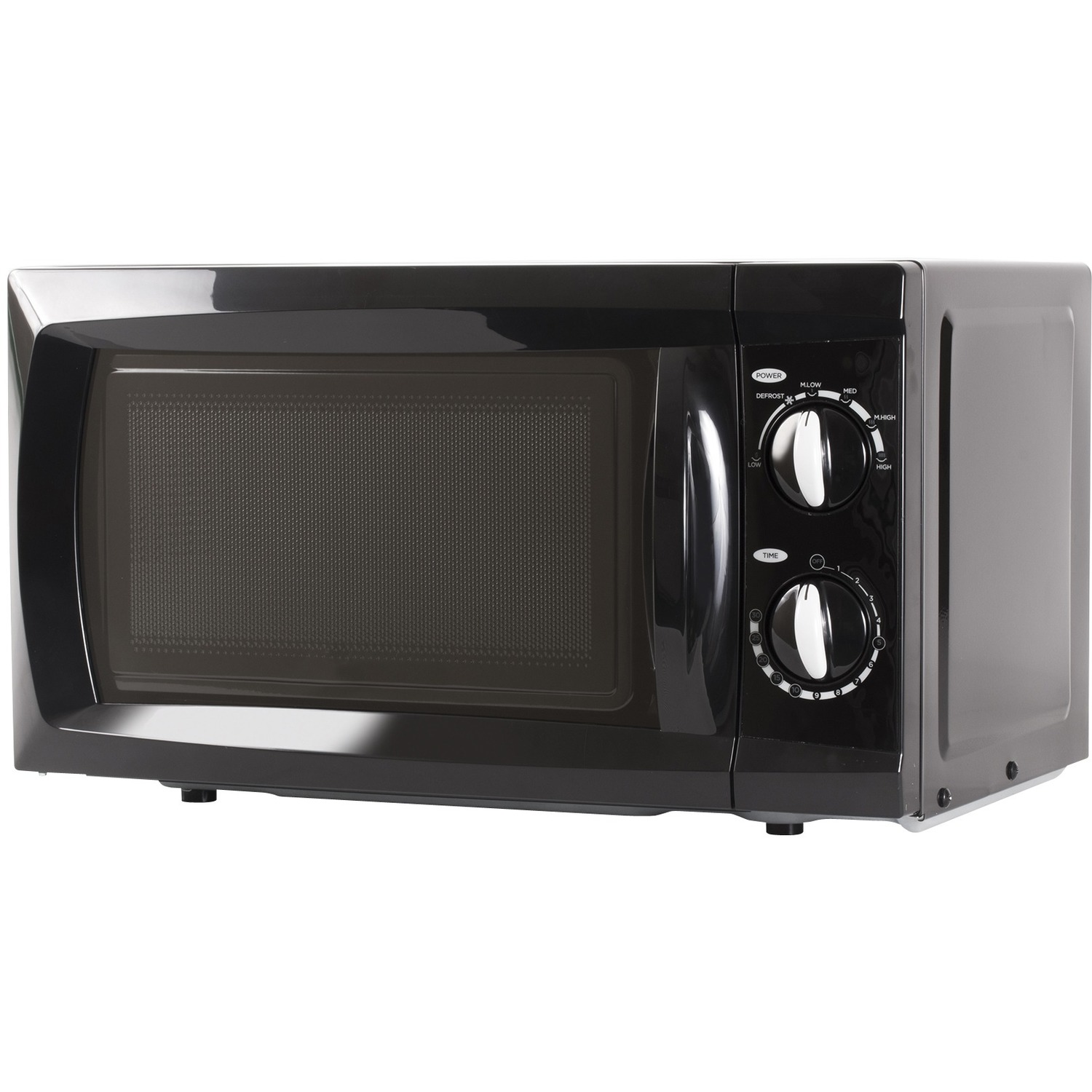 Commercial Chef CHM660B 0.6 Cubic Feet Microwave Oven, 600 Watt Counter