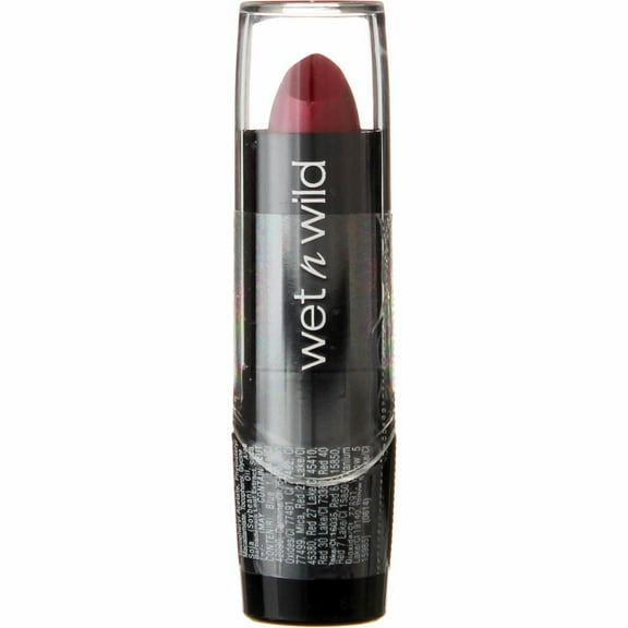 Wet n Wild Silk Finish Lipstick, Just Garnet [538A] 0.13 oz (Pack of 4)