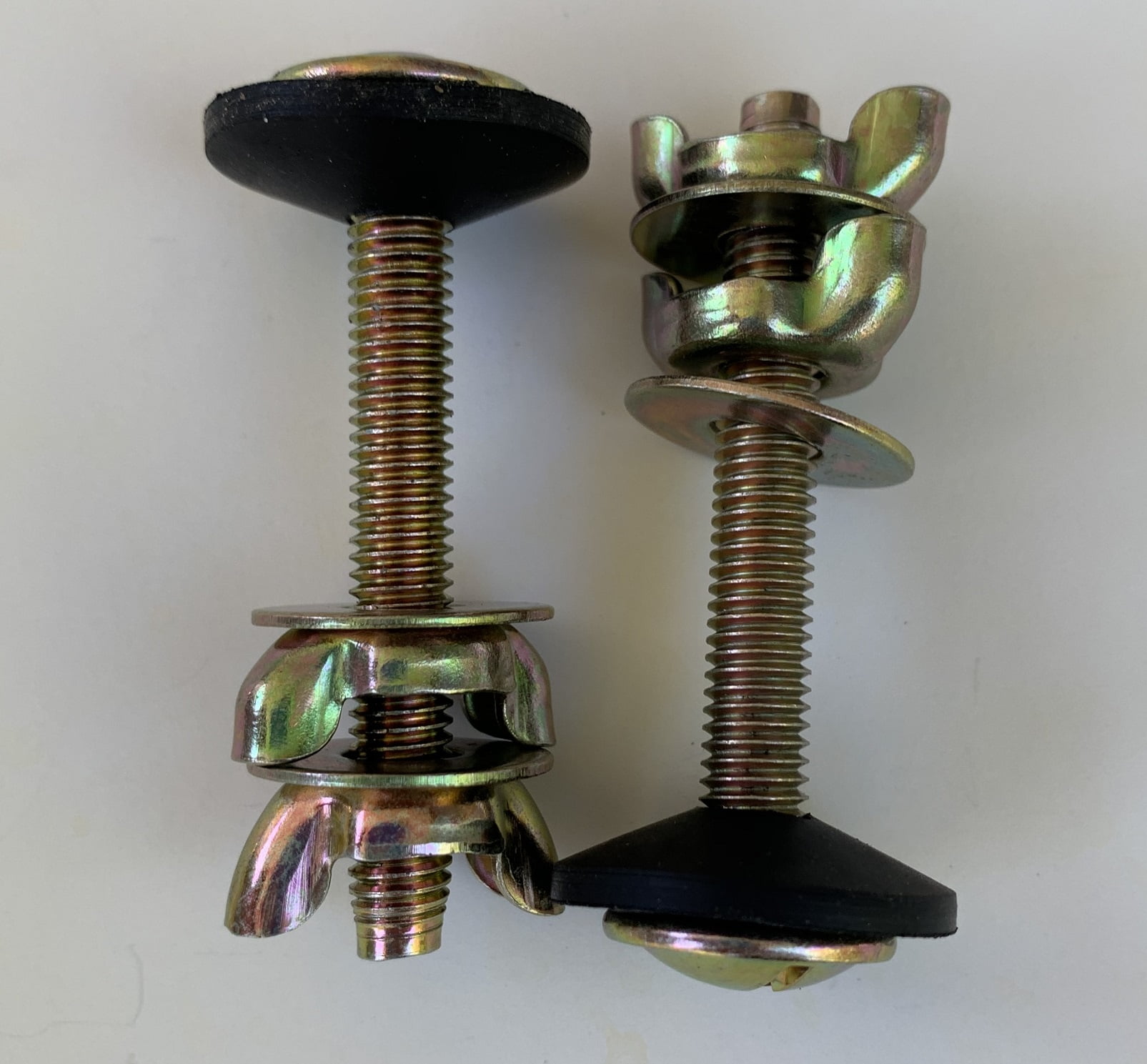 NuFlush Toilet Tank to Bowl Stainless Steel 5/16inch By 3 Inch Heavy