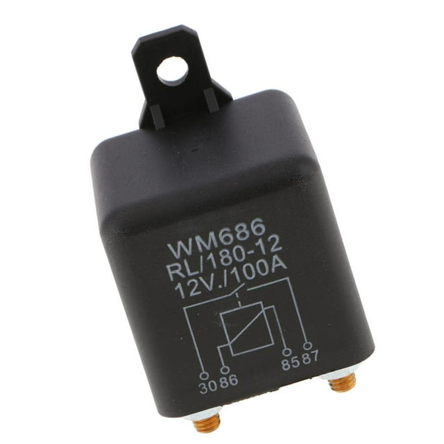 Interruptor de Relé de Carga Dividida Cola 12 V 100 A 4 Relés de Terminal