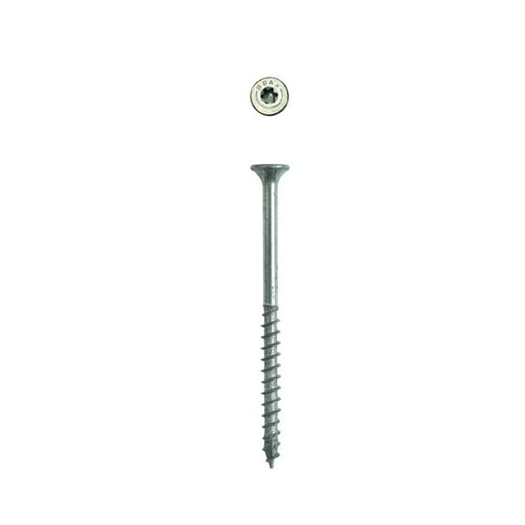 SPAX #9 x 2-1/2" Exterior Flat Head Deck Wood Screws Construction Torx T-Star Plus Pack of 5/545 Total /109 EA Pack Bit Included Rust Resistant